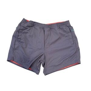 BirdDogs Short Gray Athletic Shorts Lined Running Training Gym Mens XXL‎